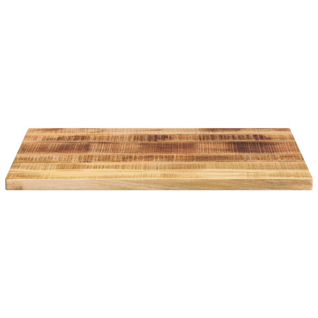 vidaXL Tablero de mesa rectangular madera maciza mango 80x70x2,5 cm