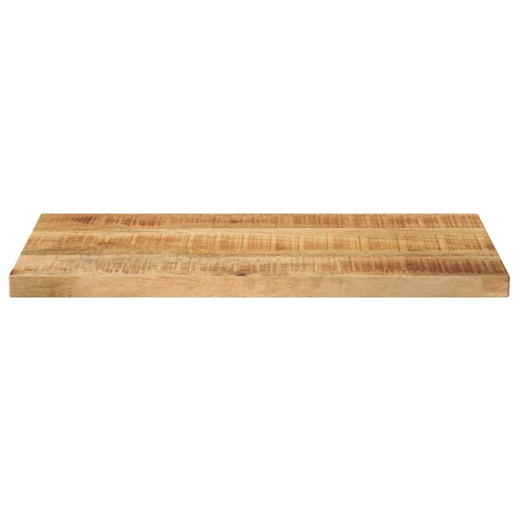 vidaXL Tablero de mesa rectangular madera mango rugosa 60x20x3,8 cm