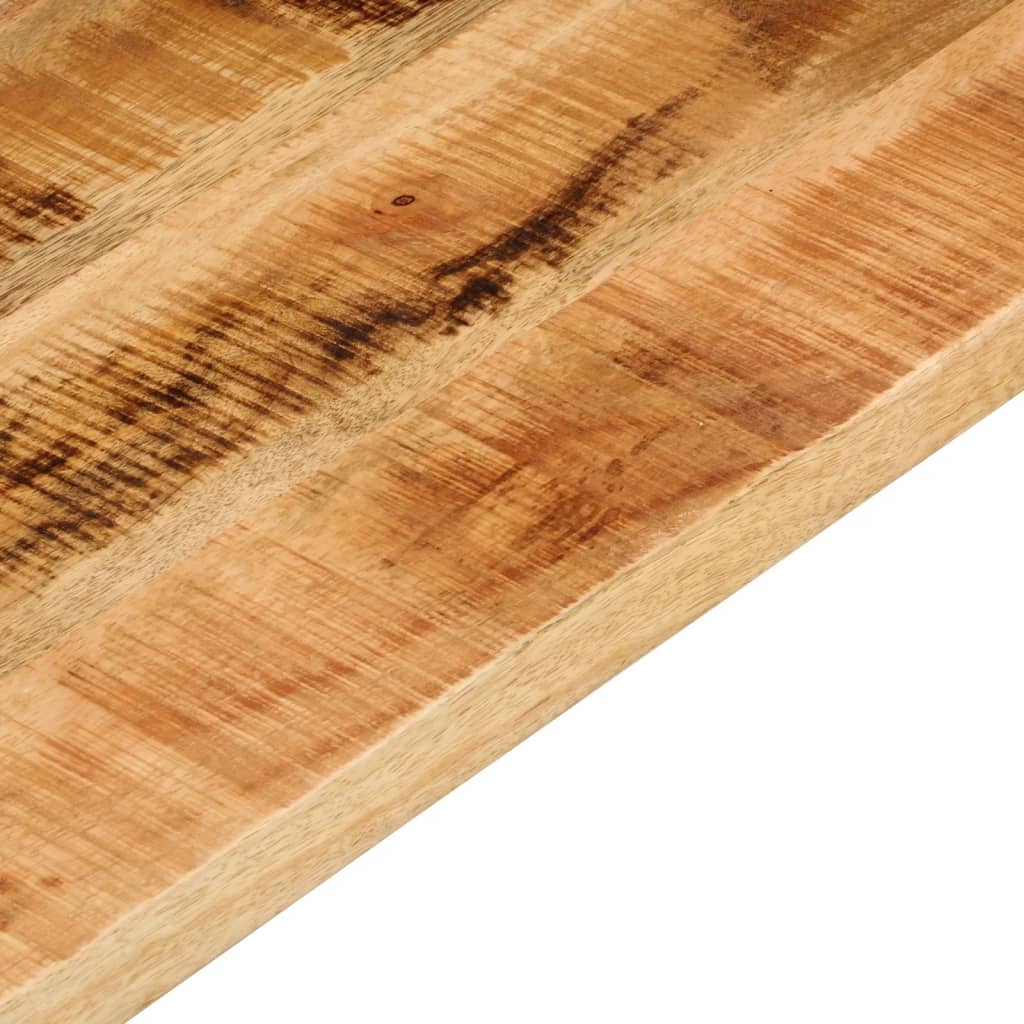 vidaXL Tablero de mesa rectangular madera mango rugosa 60x20x3,8 cm