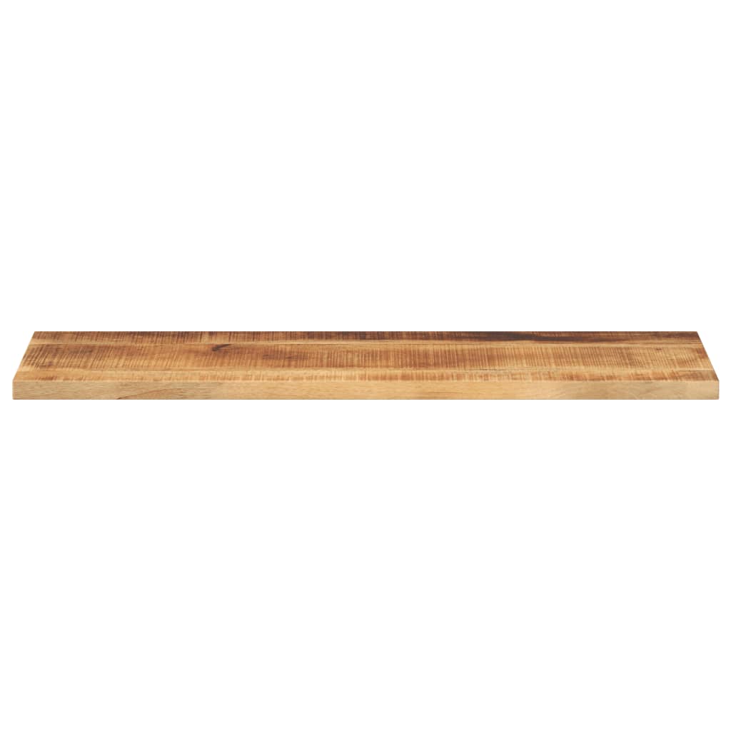 vidaXL Tablero de mesa rectangular madera mango rugosa 110x30x3,8 cm