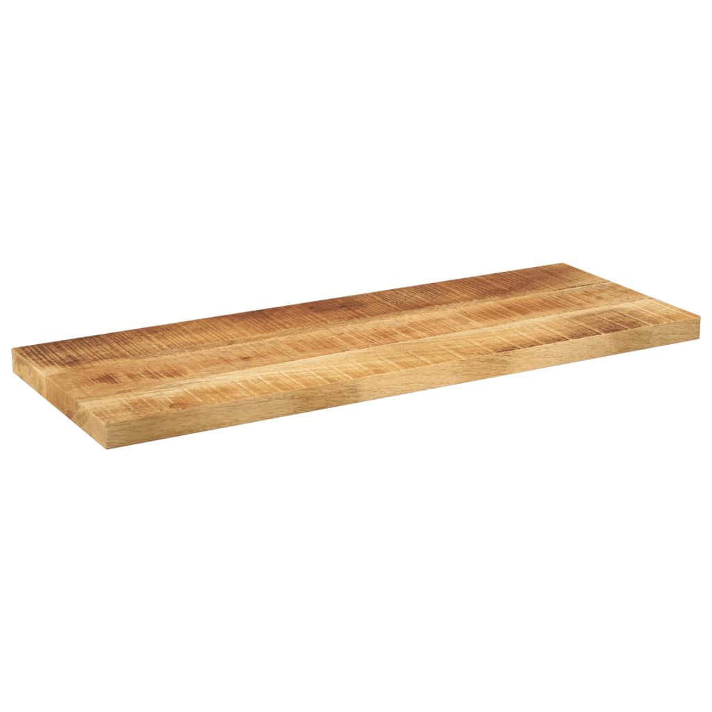 vidaXL Tablero de mesa rectangular madera maciza rugosa 80x40x3,8 cm