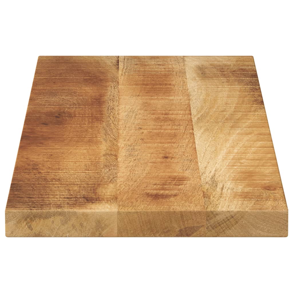 vidaXL Tablero de mesa rectangular madera maciza rugosa 80x40x3,8 cm