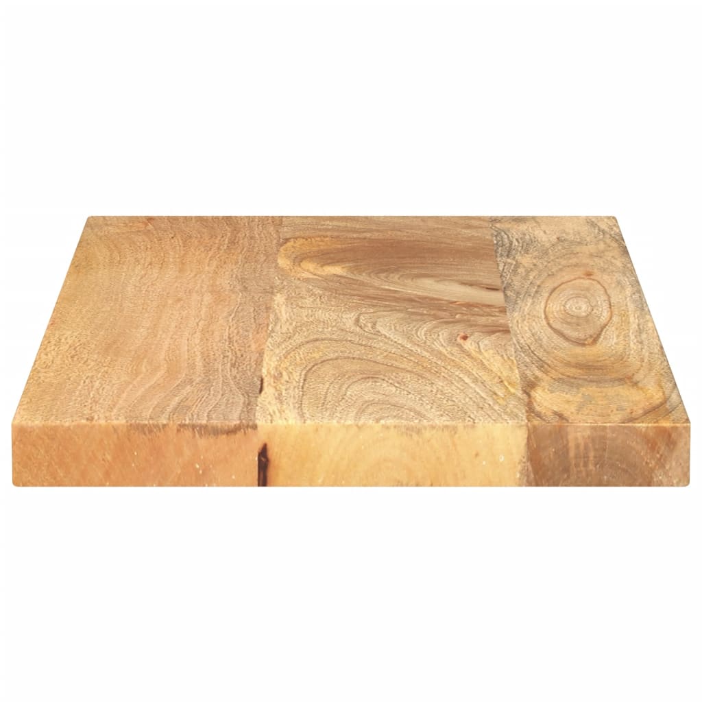 vidaXL Tablero de mesa rectangular madera maciza mango 40x20x3,8 cm