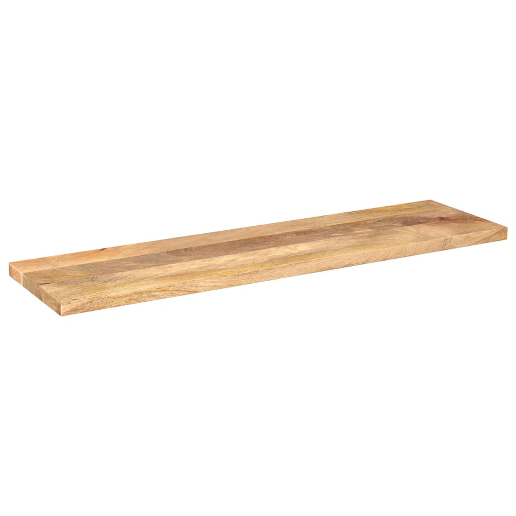 vidaXL Tablero de mesa rectangular madera maciza mango 100x20x3,8 cm