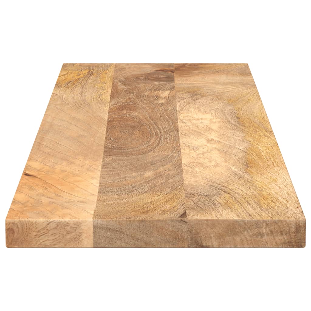 vidaXL Tablero de mesa rectangular madera maciza mango 100x20x3,8 cm