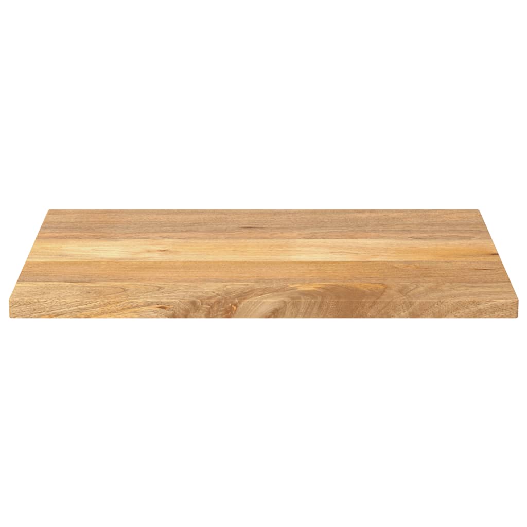 vidaXL Tablero de mesa rectangular madera maciza mango 80x70x3,8 cm