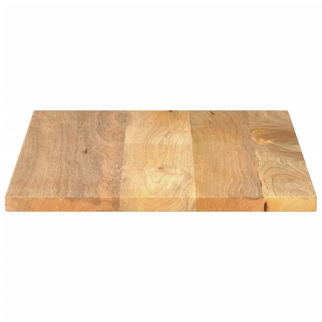 vidaXL Tablero de mesa rectangular madera maciza mango 80x70x3,8 cm