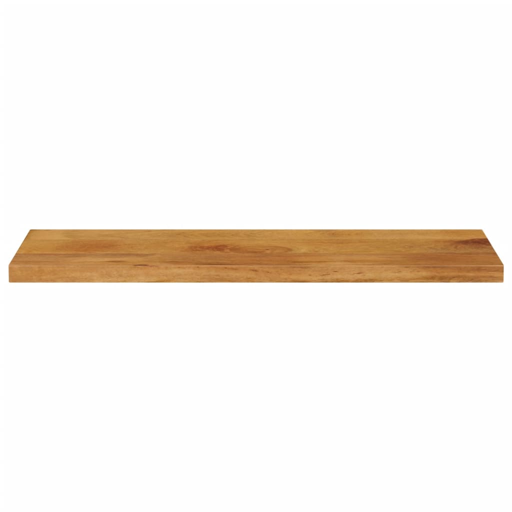 vidaXL Tablero de mesa rectangular madera maciza mango 80x20x2,5 cm