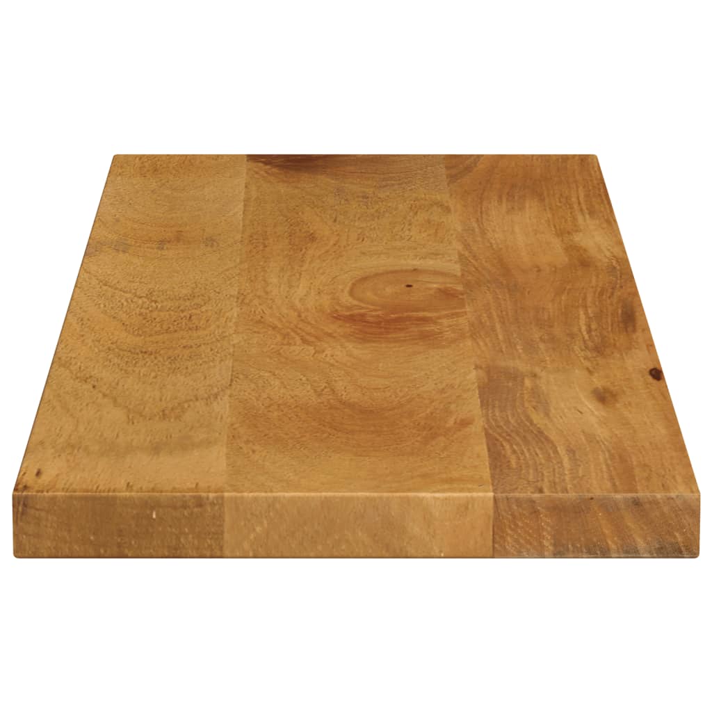 vidaXL Tablero de mesa rectangular madera maciza mango 80x20x2,5 cm