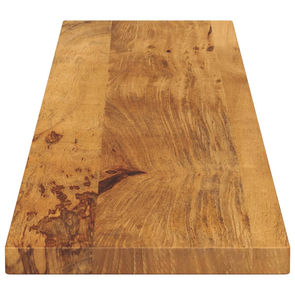 vidaXL Tablero de mesa rectangular madera maciza mango 180x20x2,5 cm