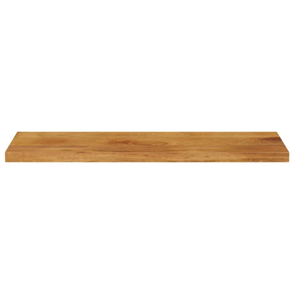 vidaXL Tablero de mesa rectangular madera maciza mango 80x20x3,8 cm