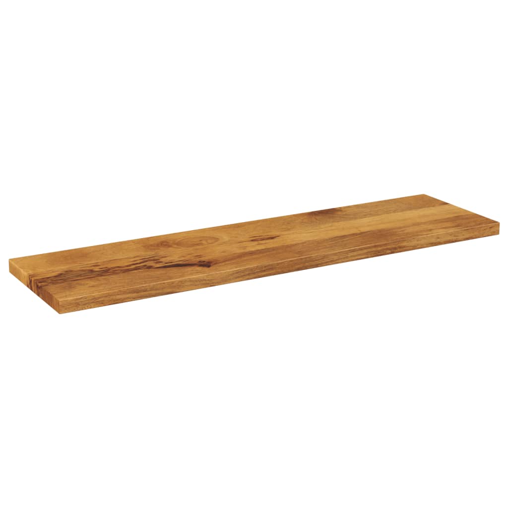 vidaXL Tablero de mesa rectangular madera maciza mango 110x40x3,8 cm