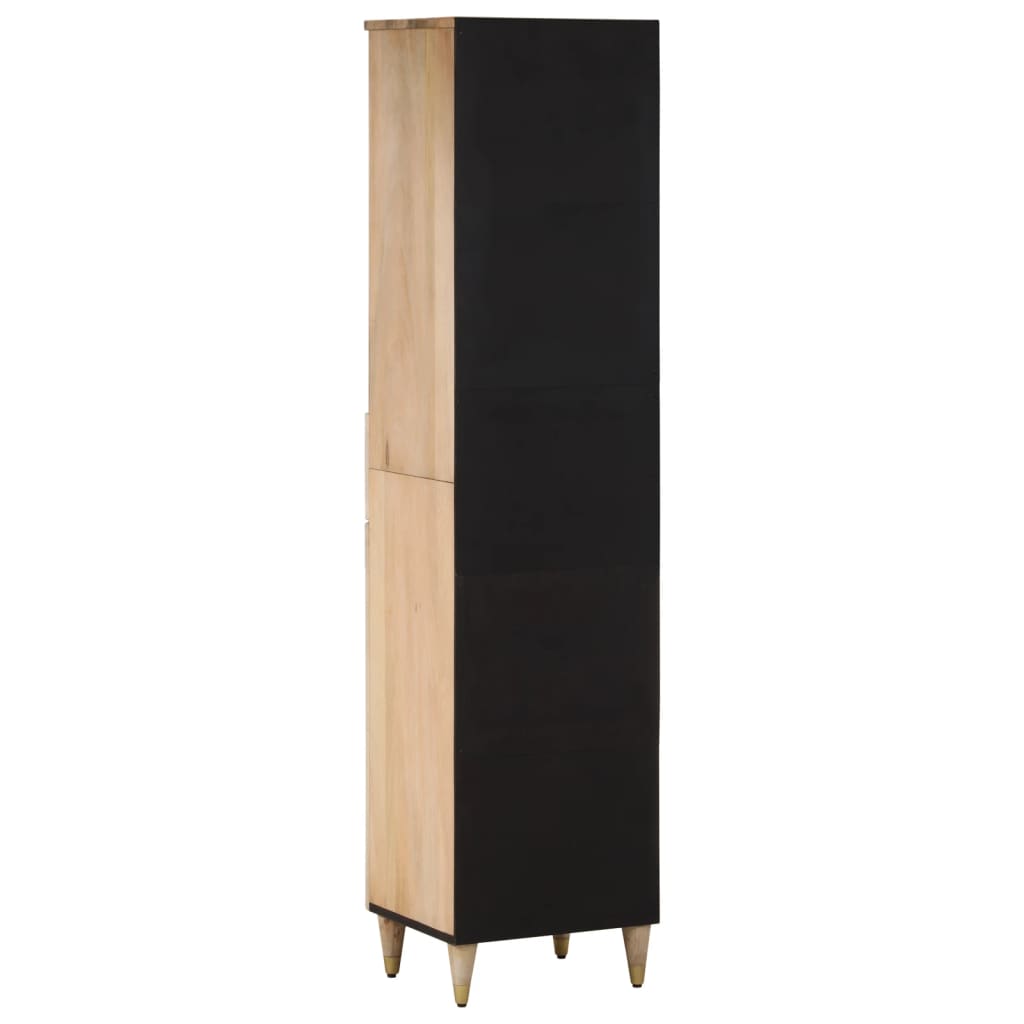 vidaXL Mueble de baño madera maciza de mango 38x33x160 cm