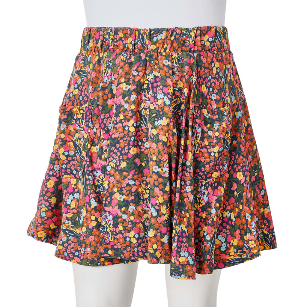 Falda infantil multicolor 92