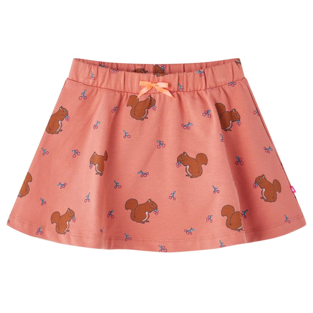 Falda infantil rosa palo 140