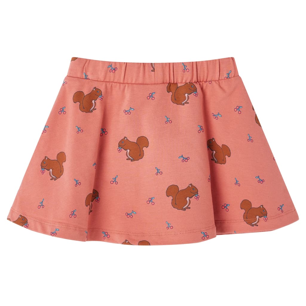 Falda infantil rosa palo 140