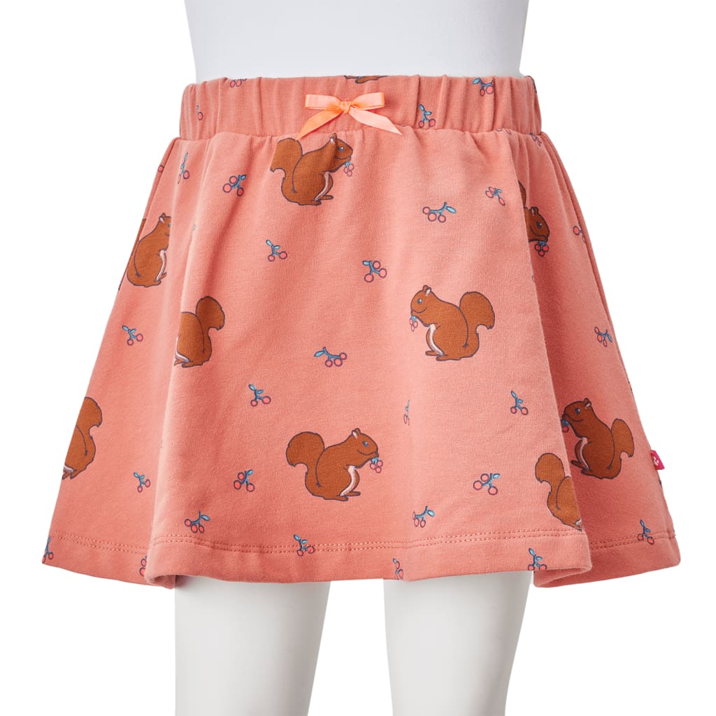 Falda infantil rosa palo 140