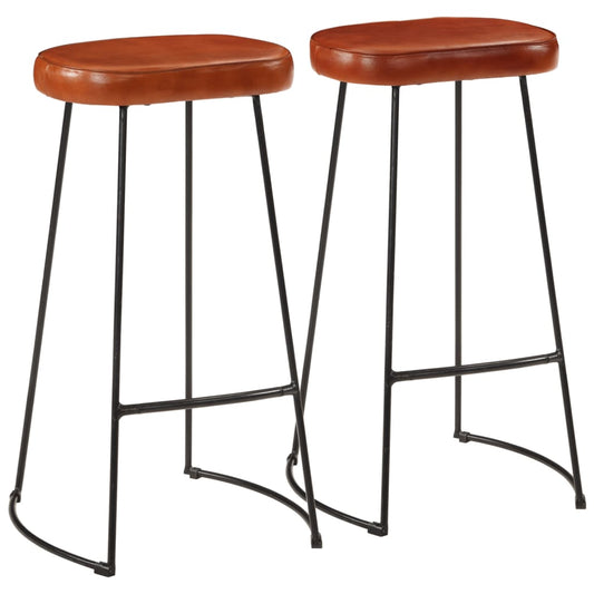 vidaXL Taburetes de bar Gavin 2 uds 44x37,5x78 cm