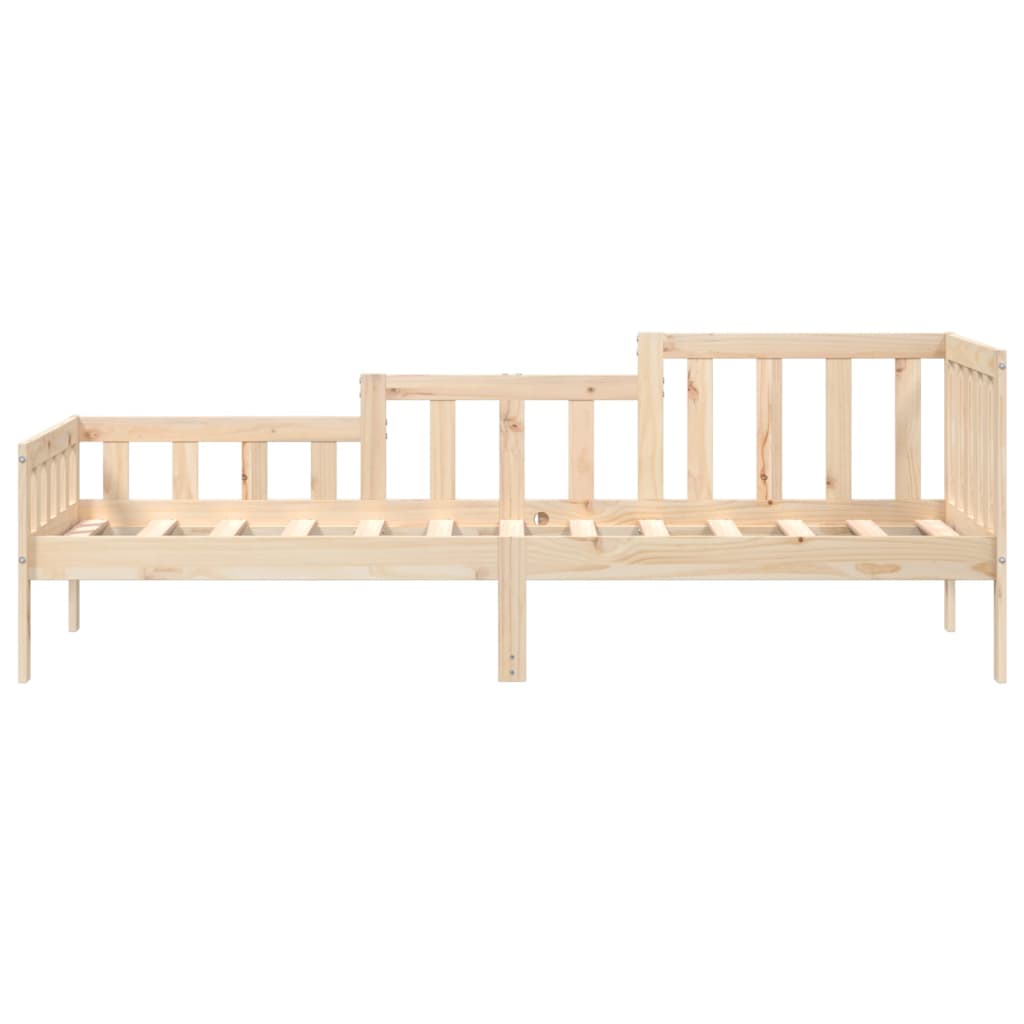 vidaXL Sofá cama sin colchón madera maciza de pino 80x200 cm