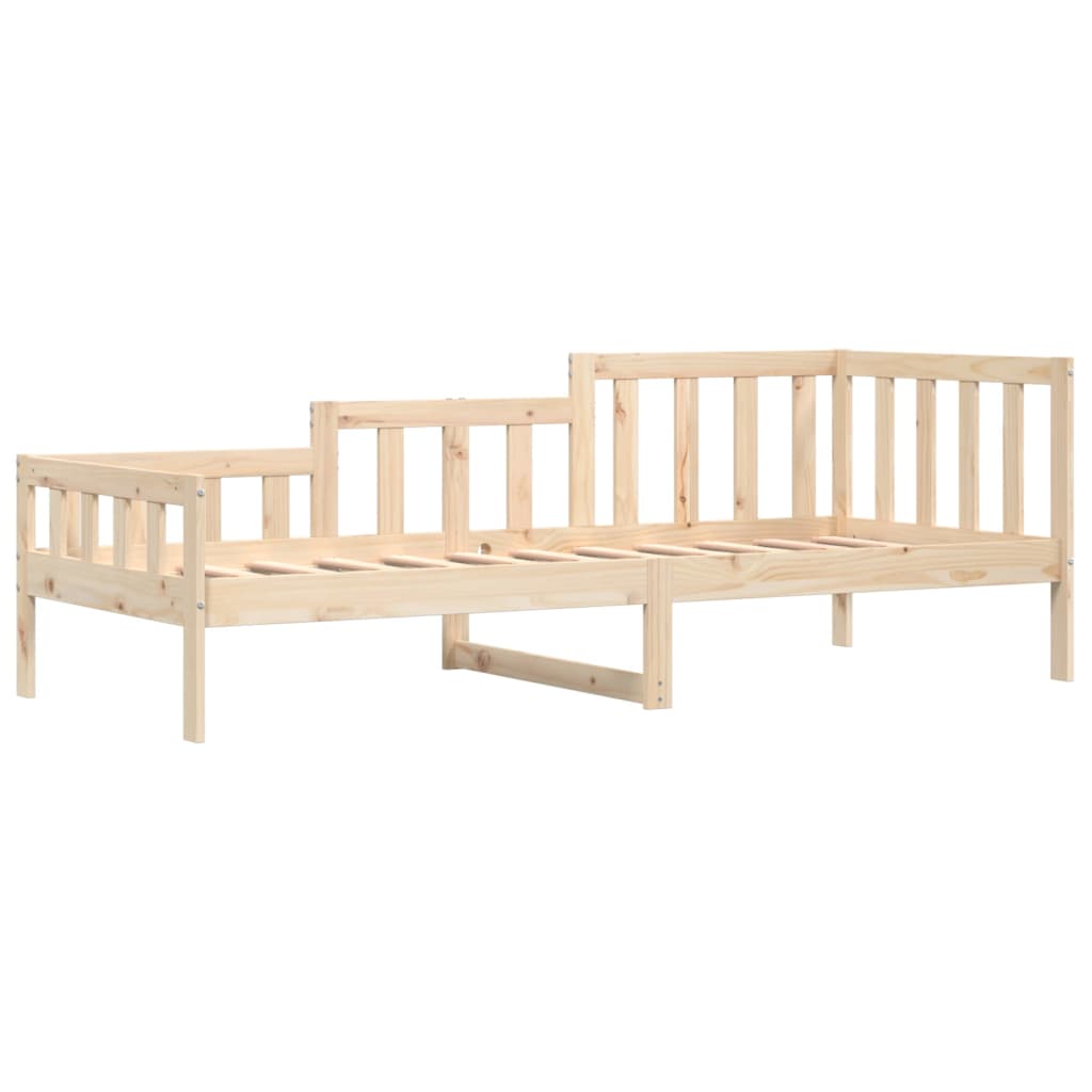 vidaXL Sofá cama sin colchón madera maciza de pino 80x200 cm