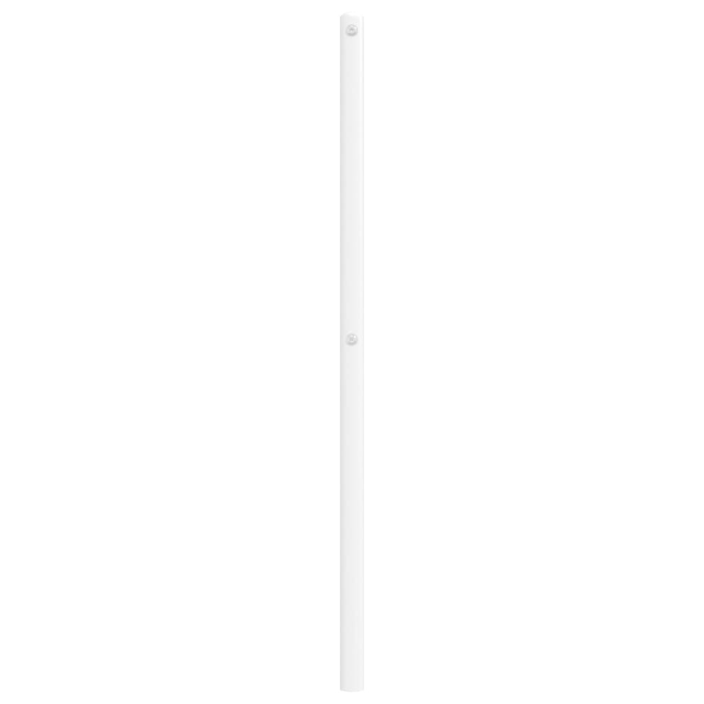 vidaXL Cabecero de metal blanco 100 cm