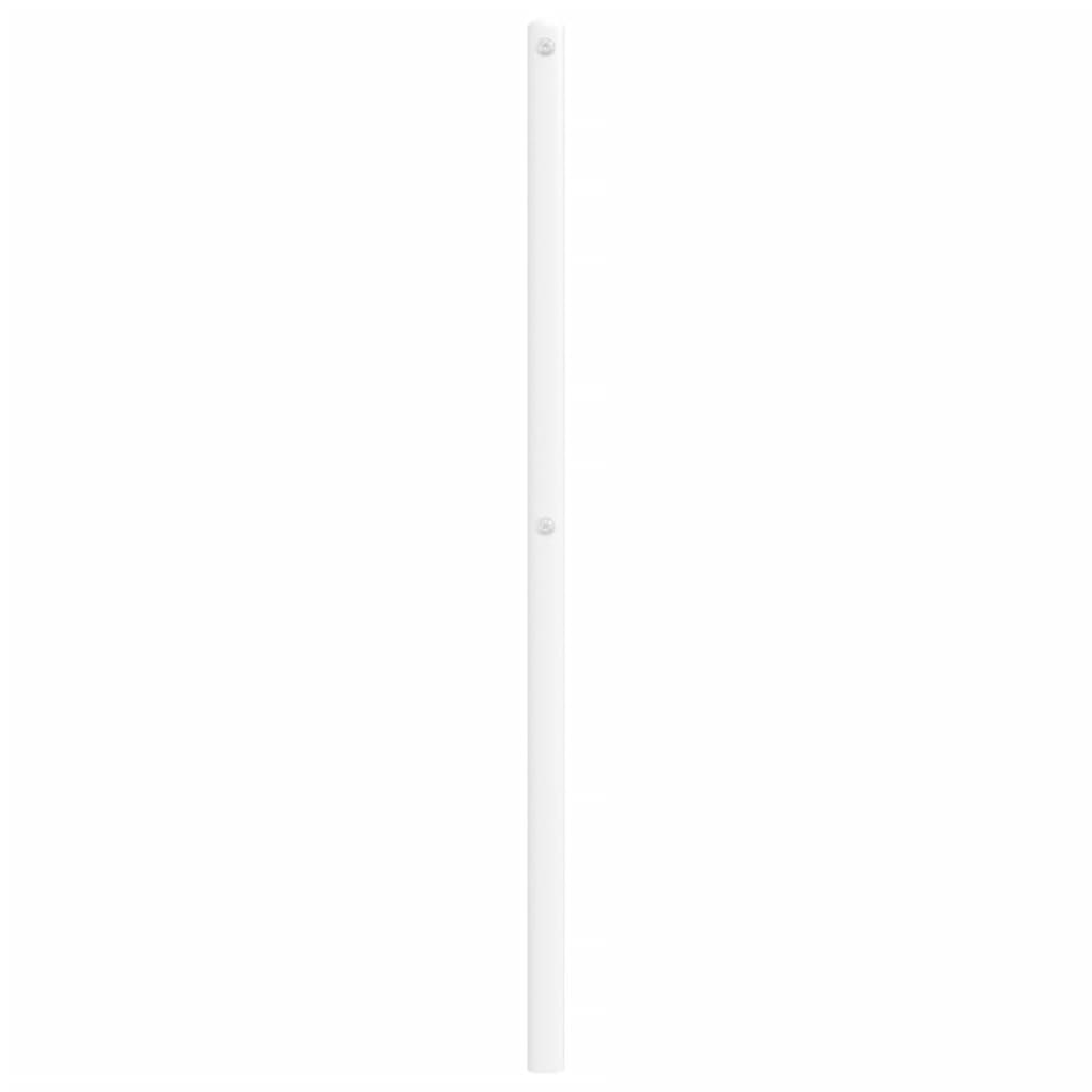 vidaXL Cabecero de metal blanco 150 cm