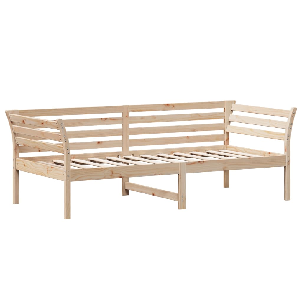 vidaXL Sofá cama sin colchón madera maciza de pino 80x200 cm