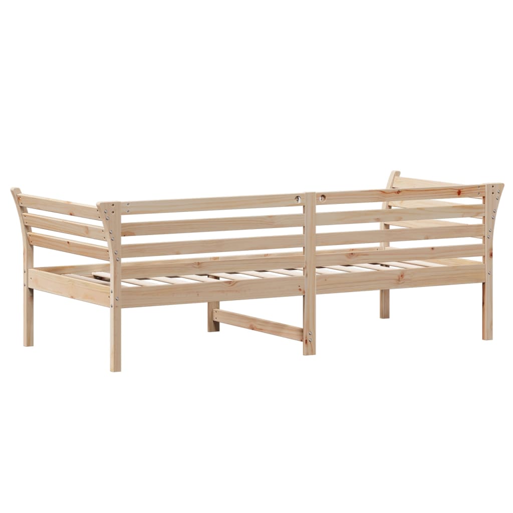 vidaXL Sofá cama sin colchón madera maciza de pino 80x200 cm