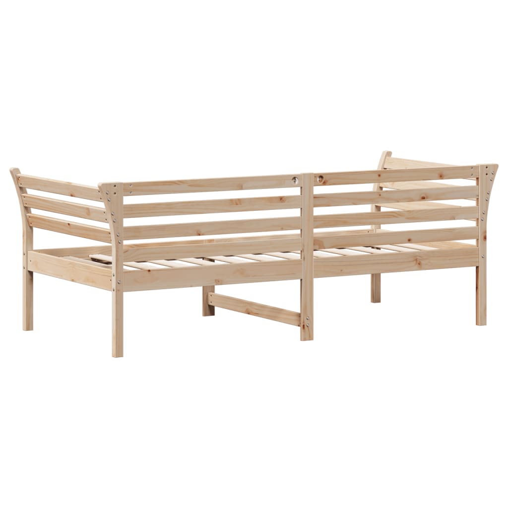 vidaXL Sofá cama sin colchón madera maciza de pino 90x190 cm