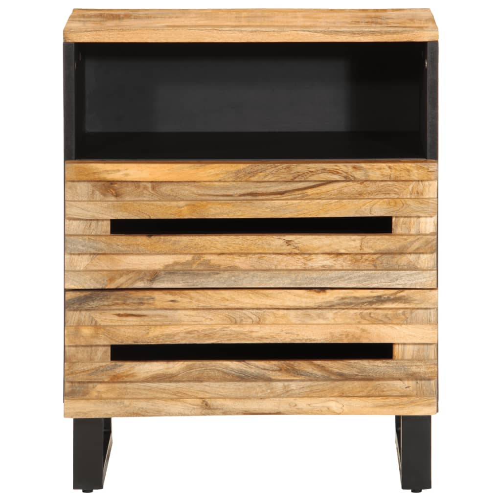 vidaXL Mesita de noche madera maciza de acacia 50x34x62 cm