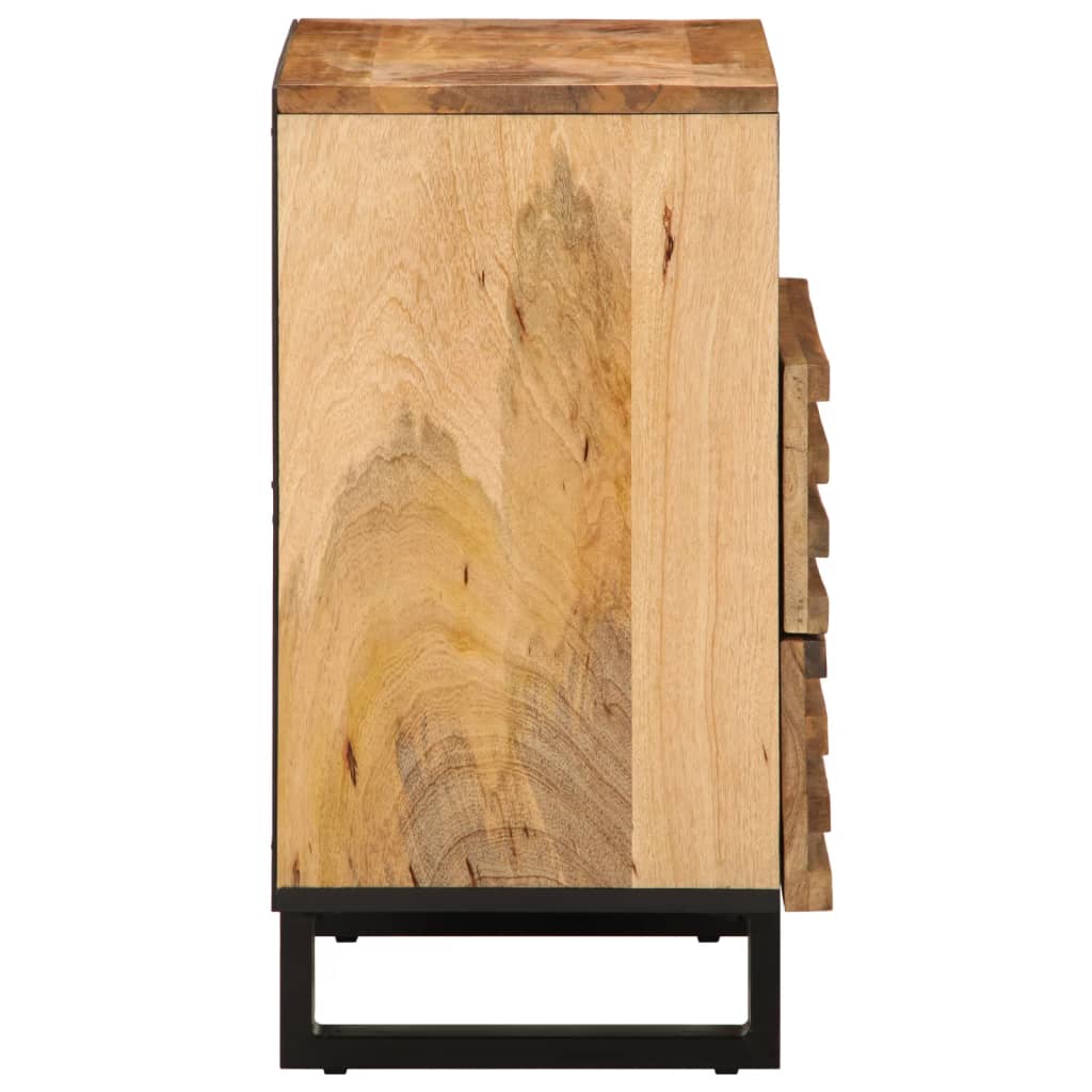 vidaXL Mesita de noche madera maciza de acacia 50x34x62 cm