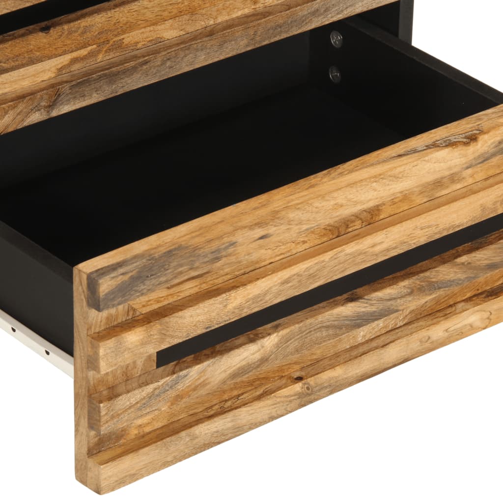 vidaXL Mesita de noche madera maciza de acacia 50x34x62 cm