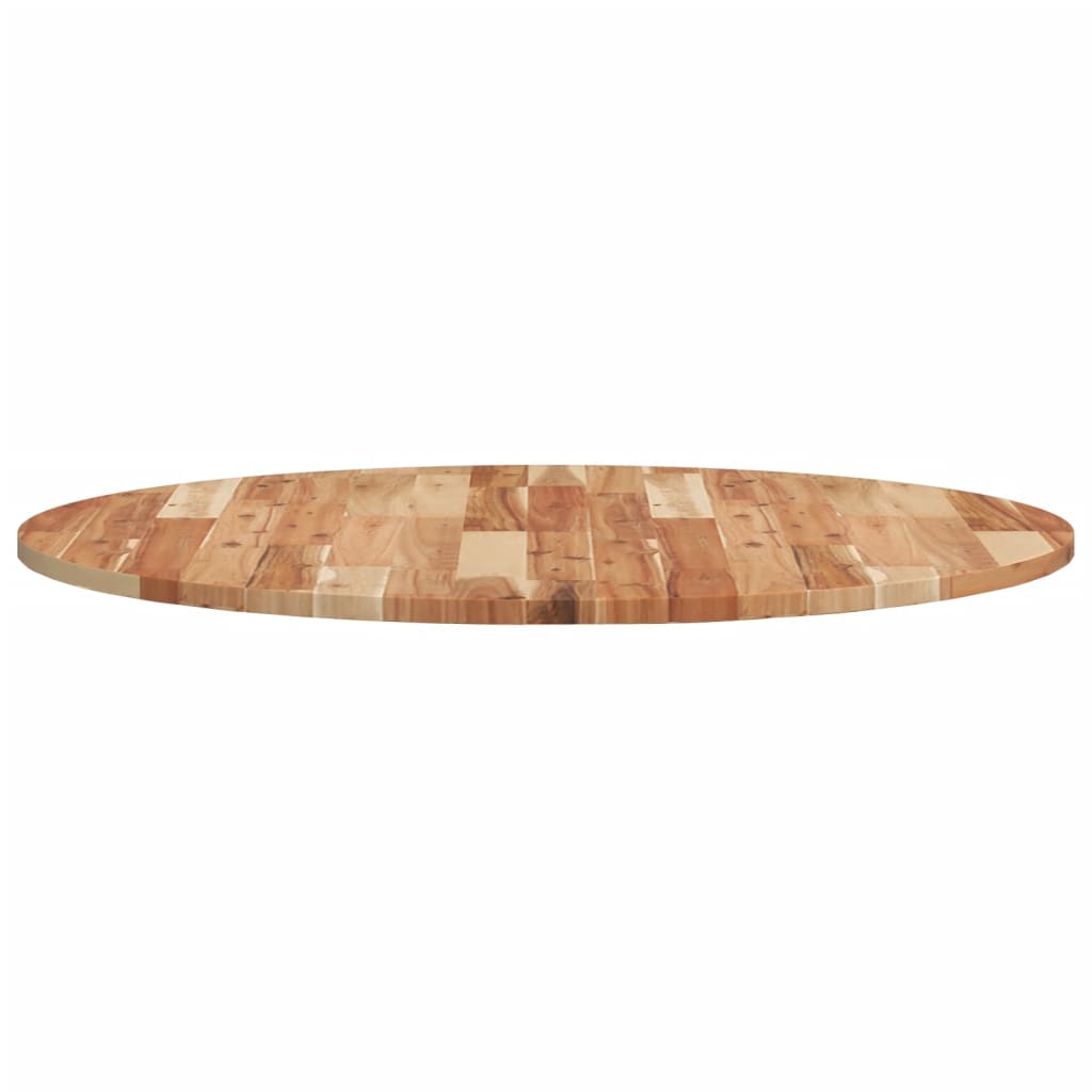 vidaXL Tablero de mesa redondo madera maciza de acacia Ø90x2 cm