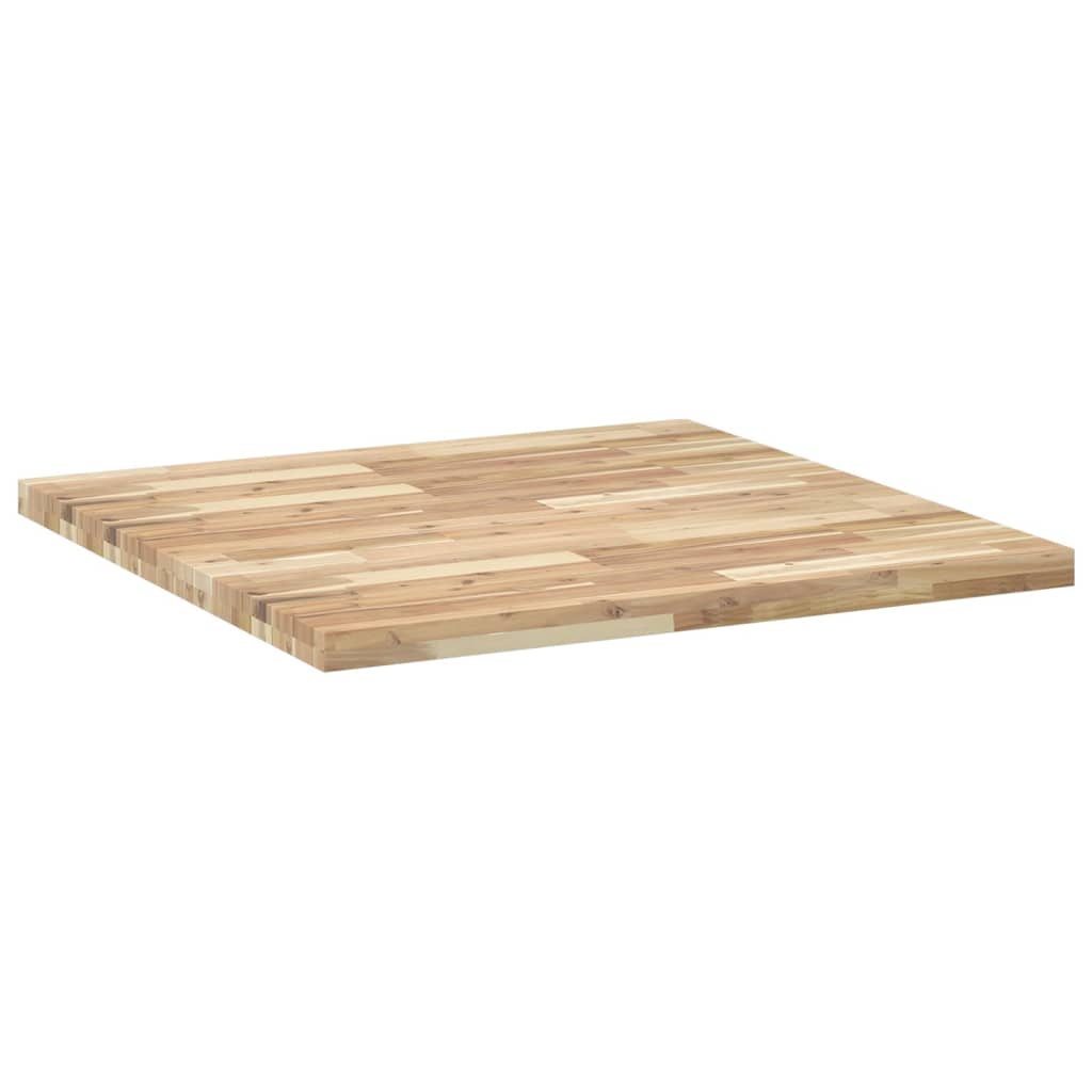 vidaXL Tablero de mesa cuadrado madera maciza acacia 90x90x4 cm