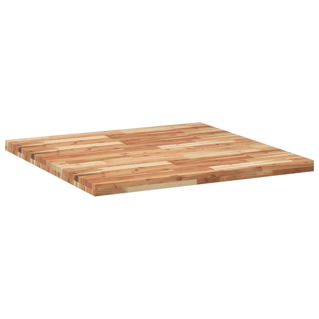 vidaXL Tablero de mesa cuadrado madera maciza acacia 90x90x4 cm