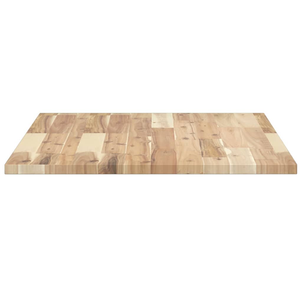 vidaXL Tablero de mesa rectangular madera maciza acacia 100x60x2 cm