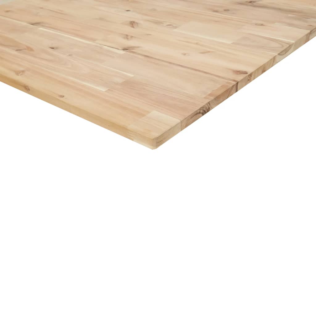 vidaXL Tablero de mesa rectangular madera maciza acacia 100x60x2 cm