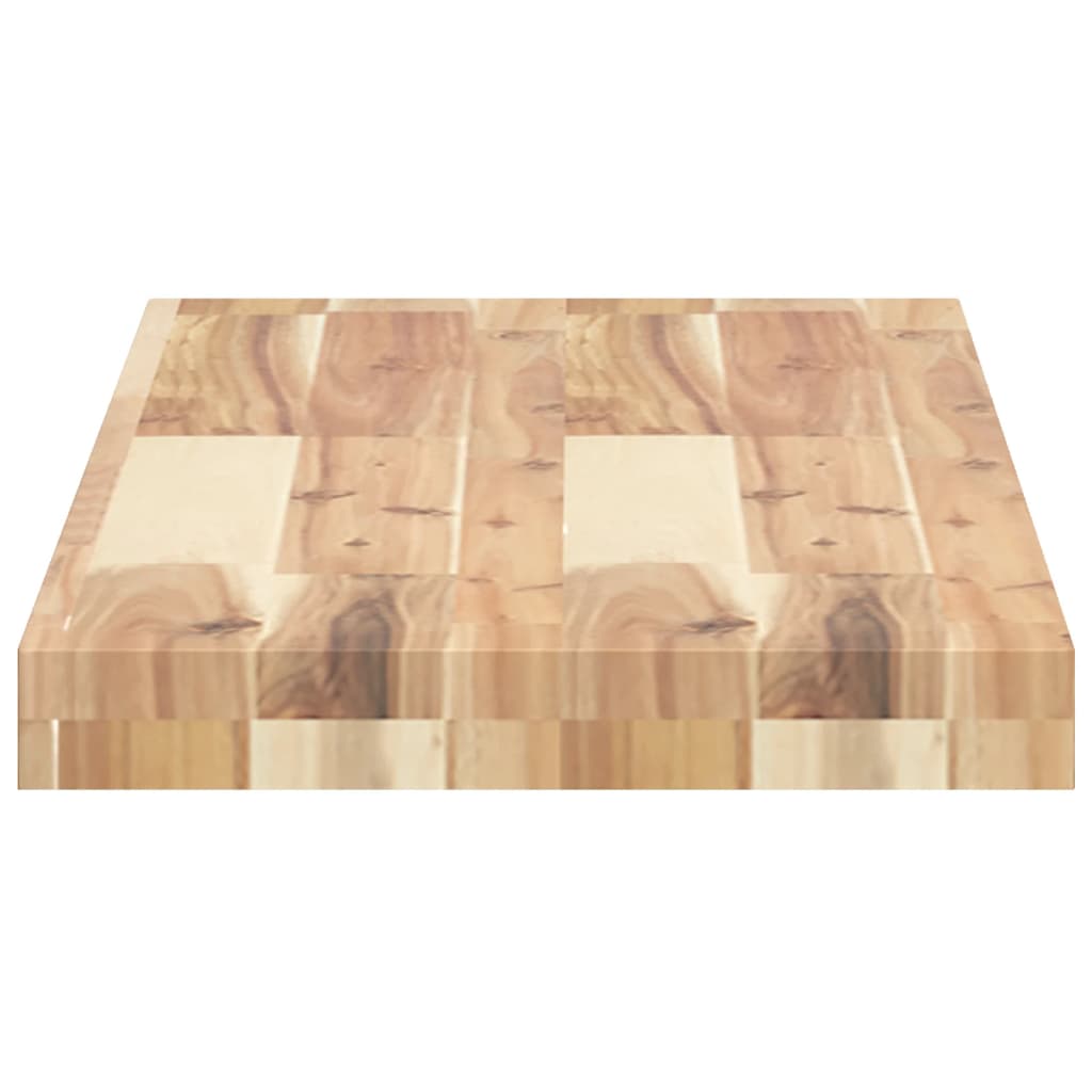 vidaXL Tablero de mesa rectangular madera maciza acacia 100x30x4 cm