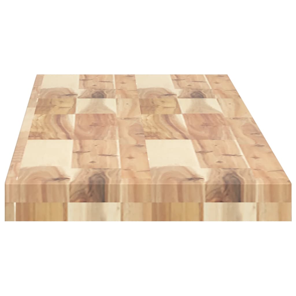 vidaXL Tablero de mesa rectangular madera maciza acacia 140x30x4 cm