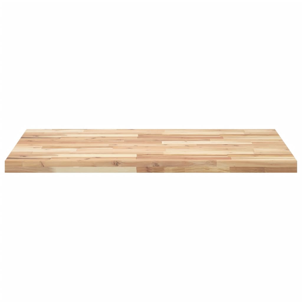 vidaXL Tablero de mesa rectangular madera maciza acacia 100x70x4 cm