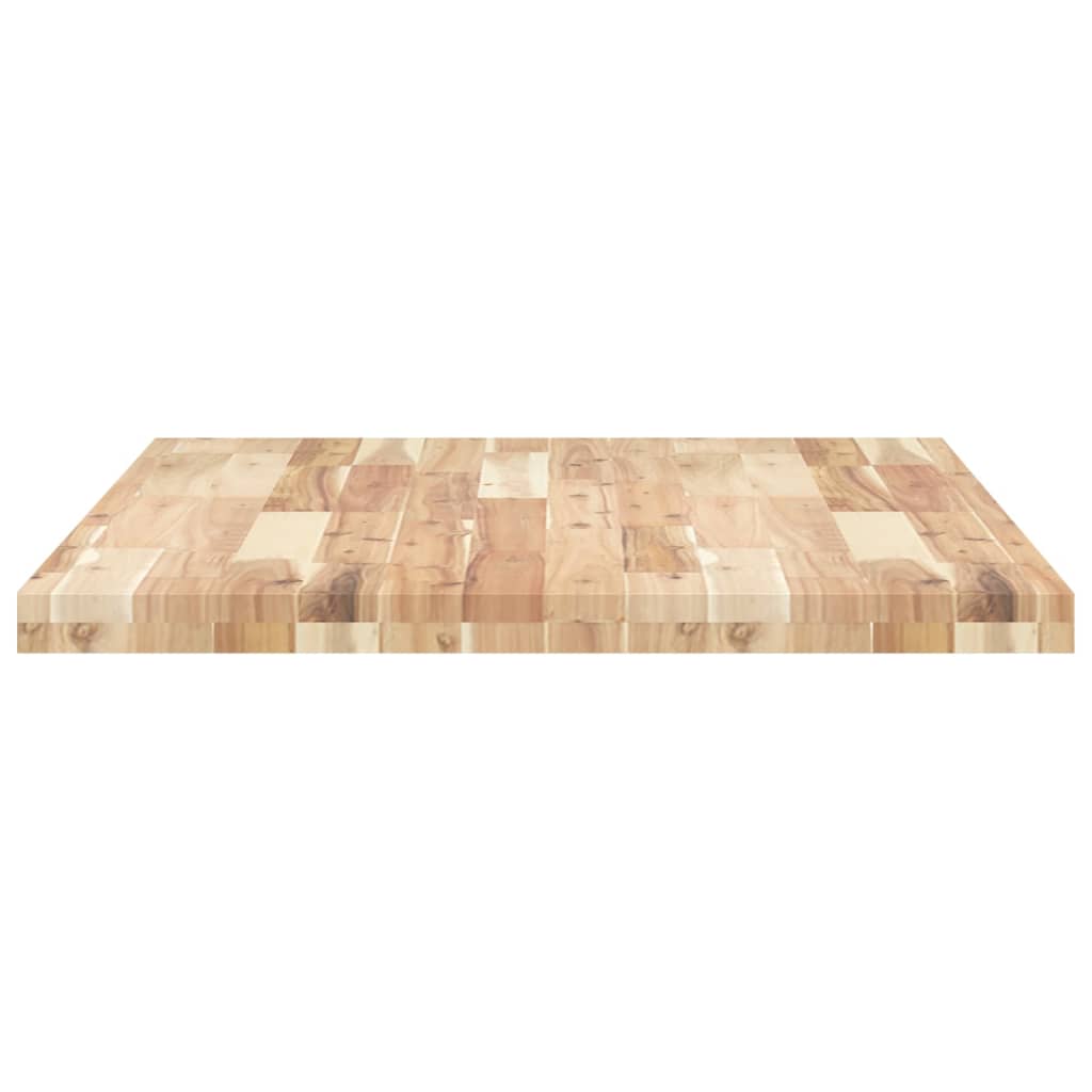 vidaXL Tablero de mesa rectangular madera maciza acacia 100x70x4 cm