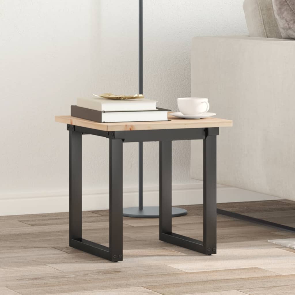 vidaXL Tablero de mesa cuadrado madera maciza de pino 40x40x1,7 cm