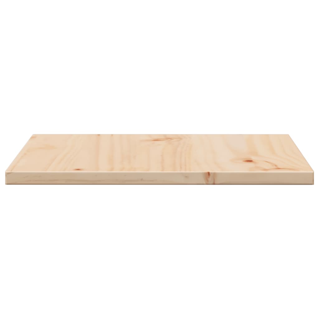 vidaXL Tablero de mesa cuadrado madera maciza de pino 40x40x1,7 cm