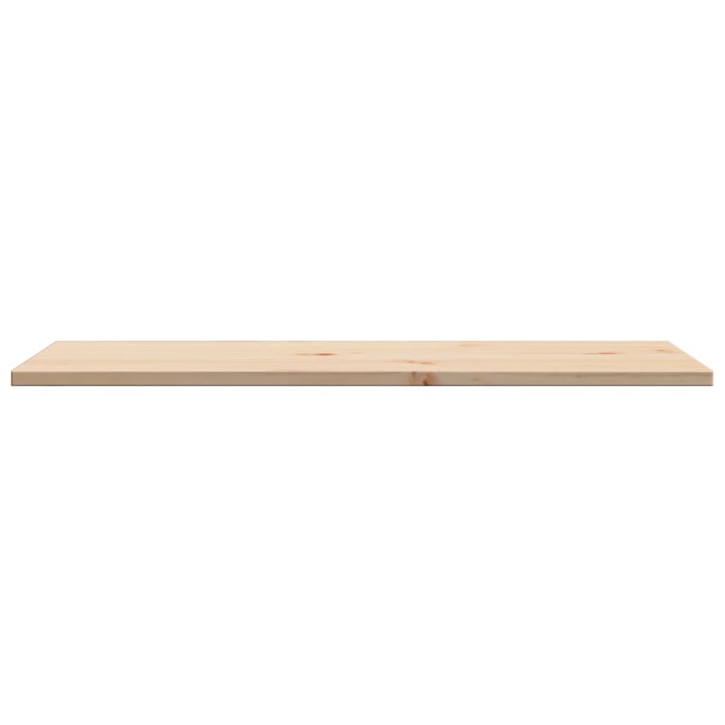 vidaXL Tablero de mesa rectangular 2 uds madera de pino 80x40x1,7 cm