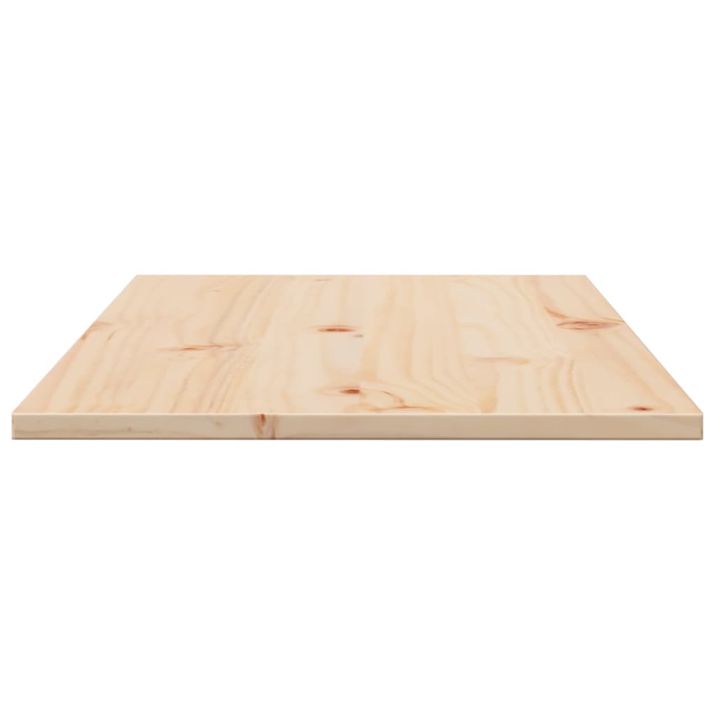 vidaXL Tablero de mesa rectangular 2 uds madera de pino 90x45x1,7 cm