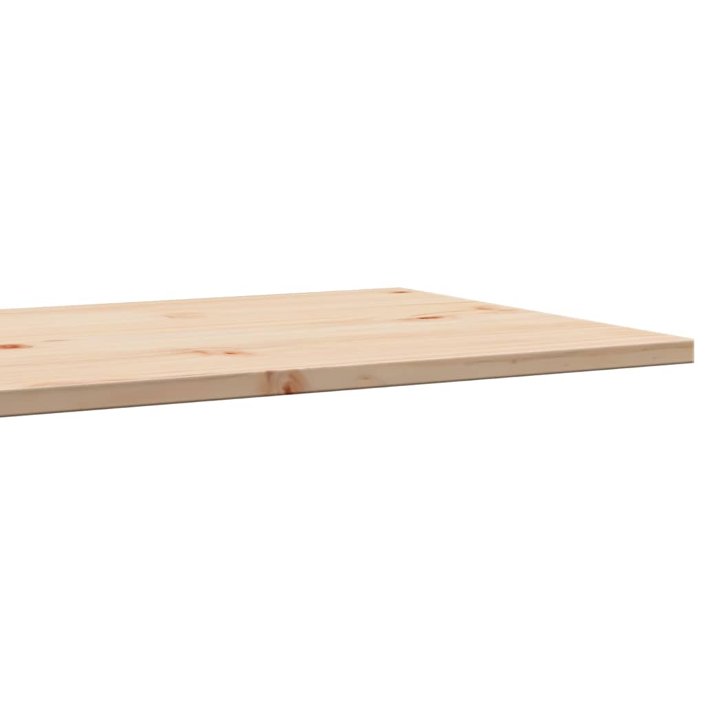 vidaXL Tablero de mesa rectangular 2 uds madera de pino 90x45x1,7 cm