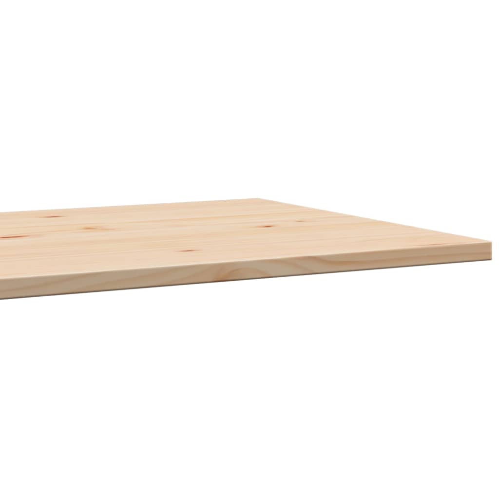 vidaXL Tablero de mesa rectangular 4 uds madera de pino 90x45x1,7 cm