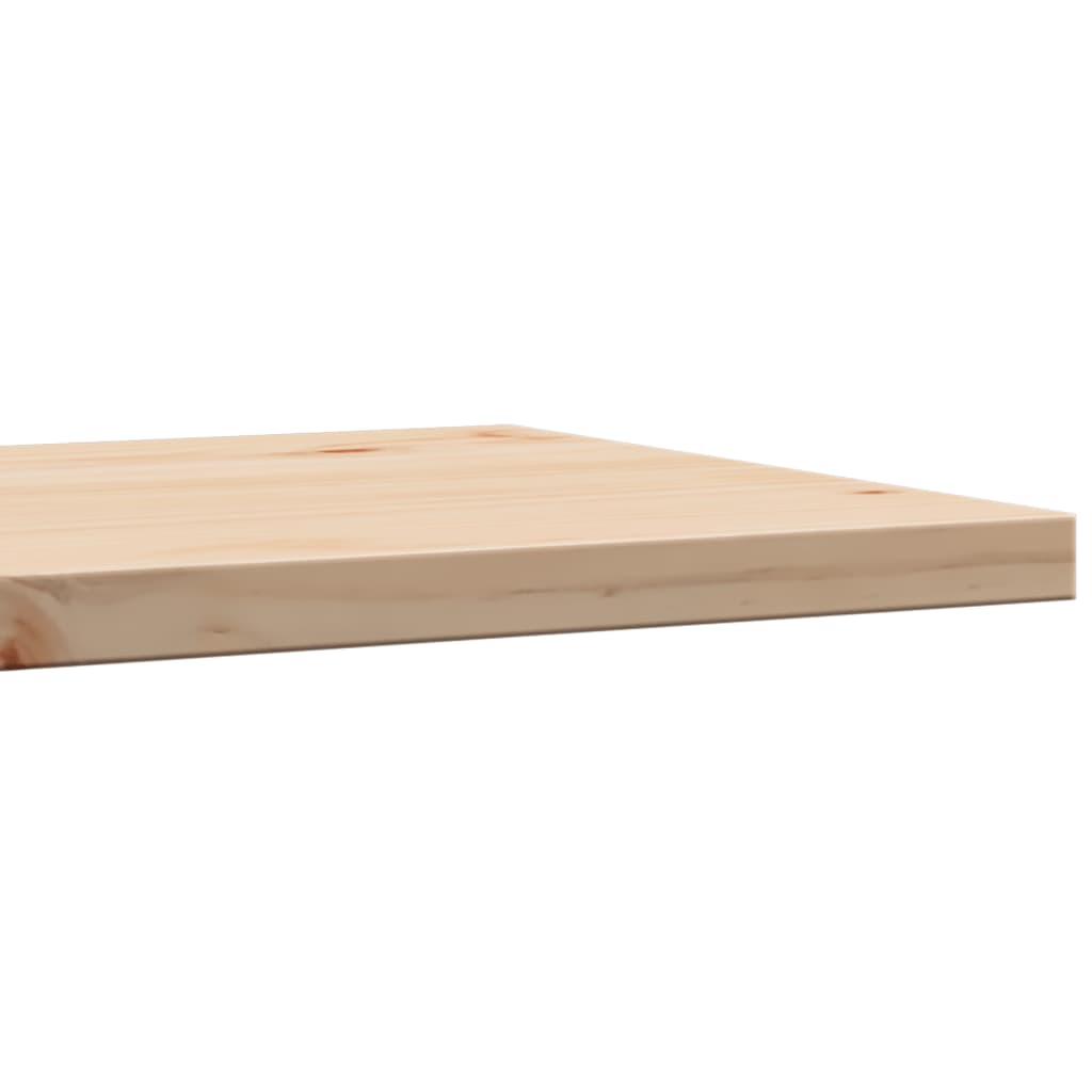 vidaXL Tablero de mesa cuadrado madera maciza de pino 40x40x2,5 cm