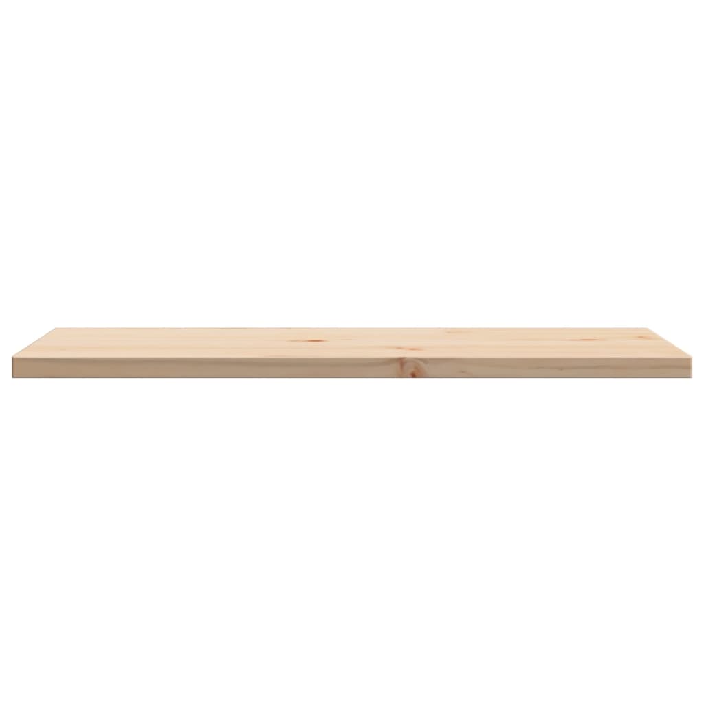 vidaXL Tablero de mesa rectangular 2 uds madera de pino 80x40x2,5 cm