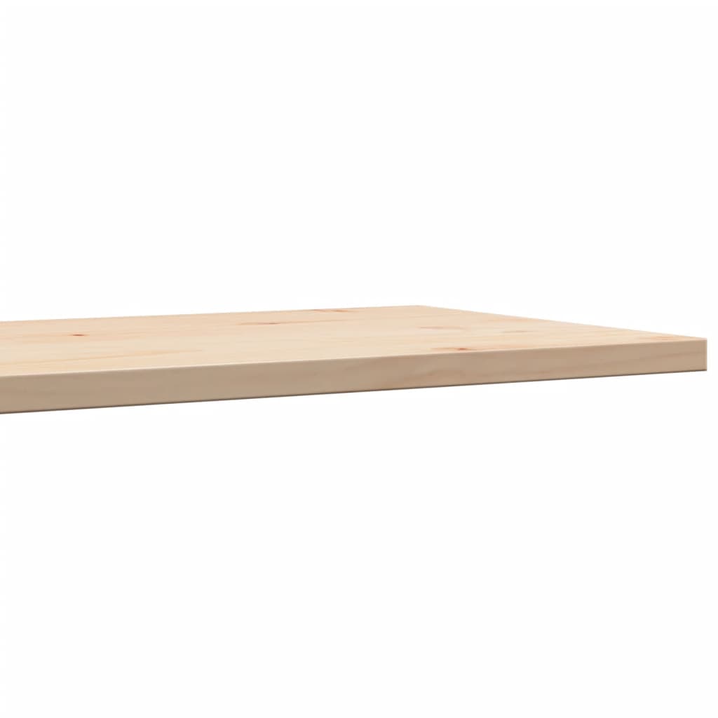 vidaXL Tablero de mesa rectangular 4 uds madera de pino 90x45x2,5 cm